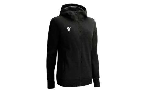 SUPCDKM - DRUM FULL LENGTH ZIP WOMAN HOODY BLK