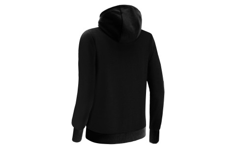 SUPCDKM - DRUM FULL LENGTH ZIP WOMAN HOODY BLK